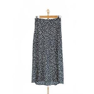 NEW BE COOL women's garden party midi skirt in navy floral